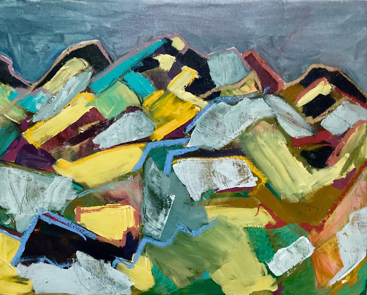 Cliff Side #2 by Justine Lasdin 