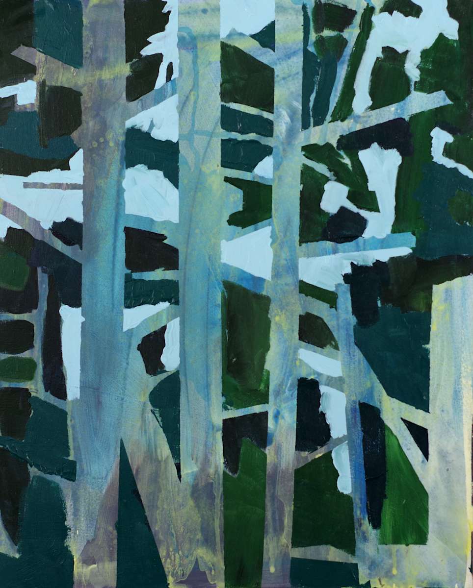 Edged Trees by Justine Lasdin 