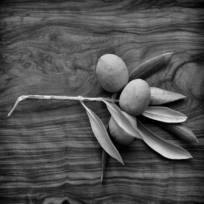 Italian Olives on Olive Wood by From The Source 
