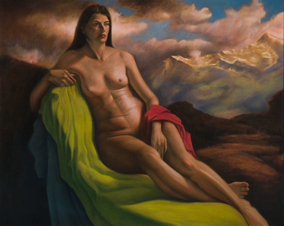 Migrant at Rest by Mike Southern 