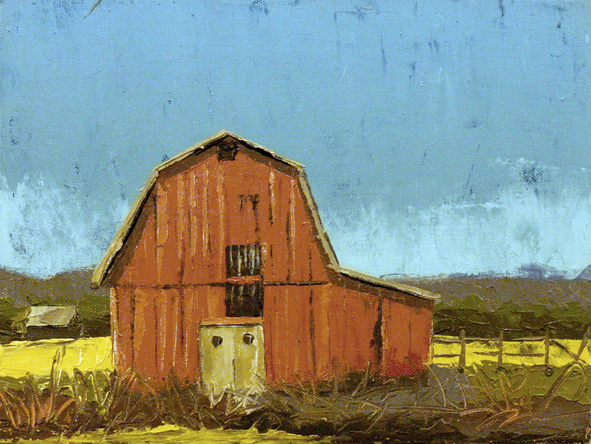 Prairie House No 34 This Old Barn By Prairie Artwork Archive