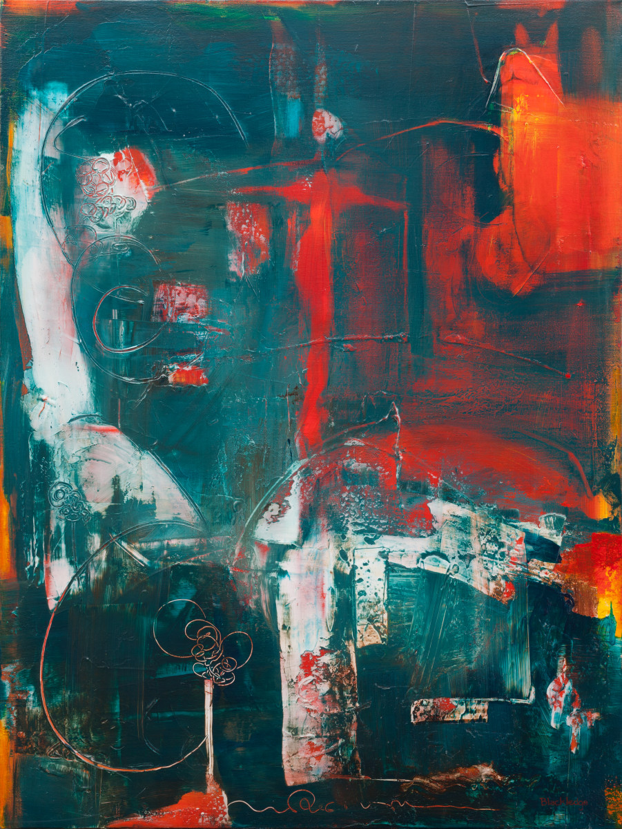 Dancing On The Edge Of The World by Mary Lou Blackledge 