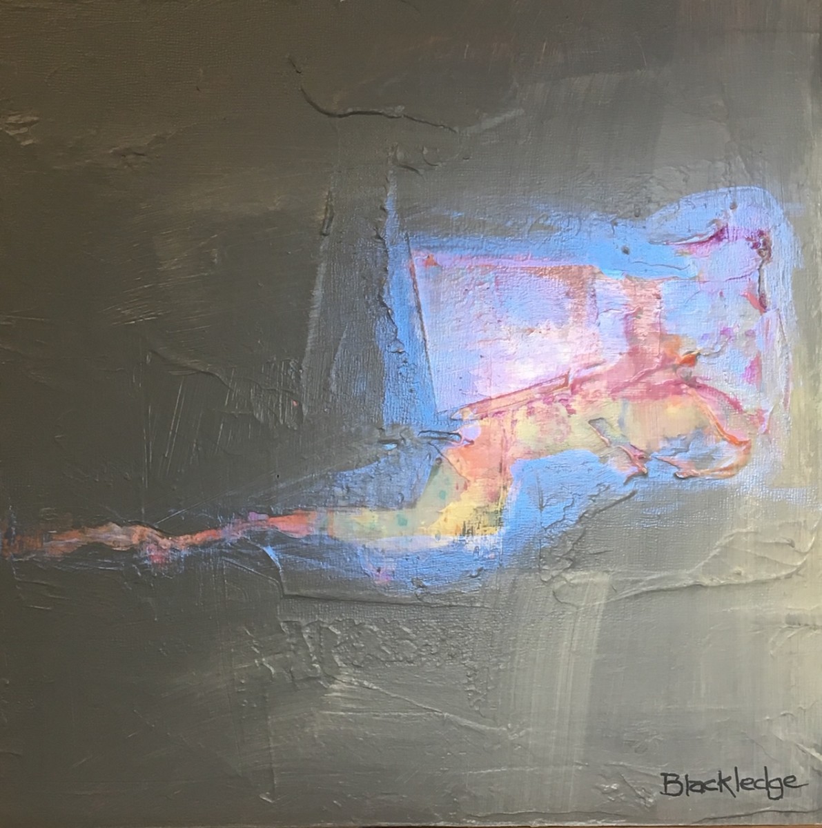 "Little Blue-Winged Willowfly" by Mary Lou Blackledge 