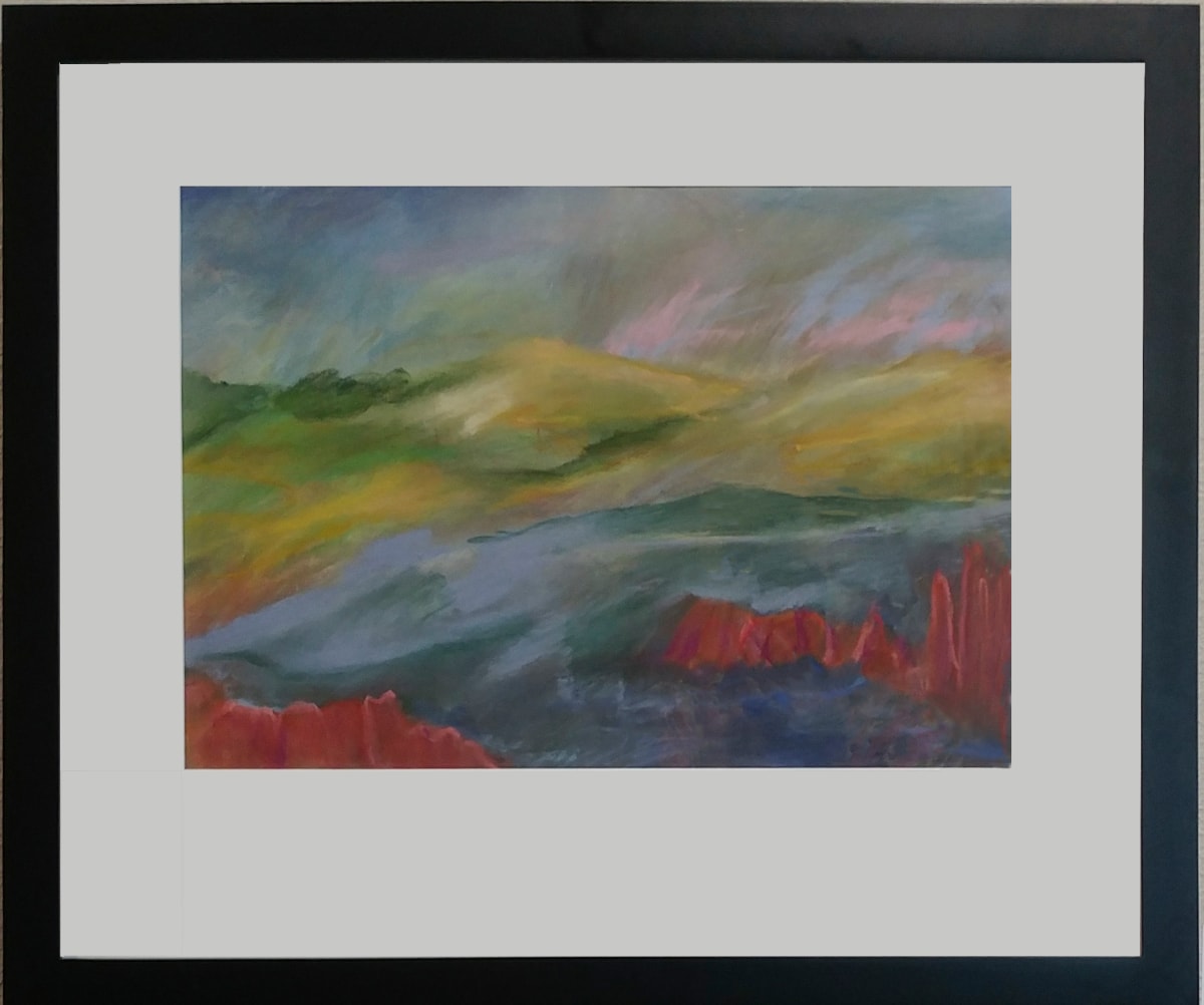 Between Storms - Framed by Barbara Jacobs 