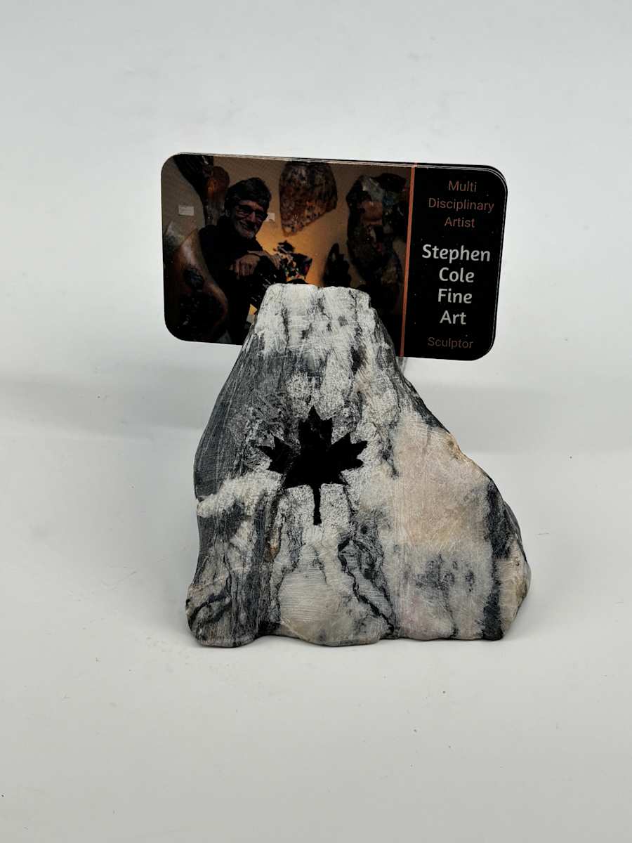 Unity in Stone Card Holder by Stephen Cole Fine Art, Image 1.