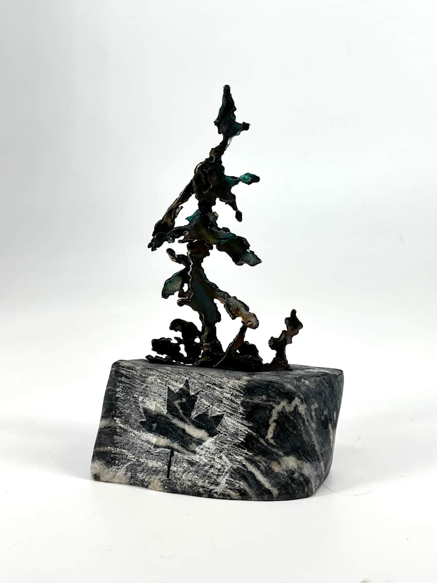 Unity in Stone with Tree by Stephen Cole Fine Art, Image 2.