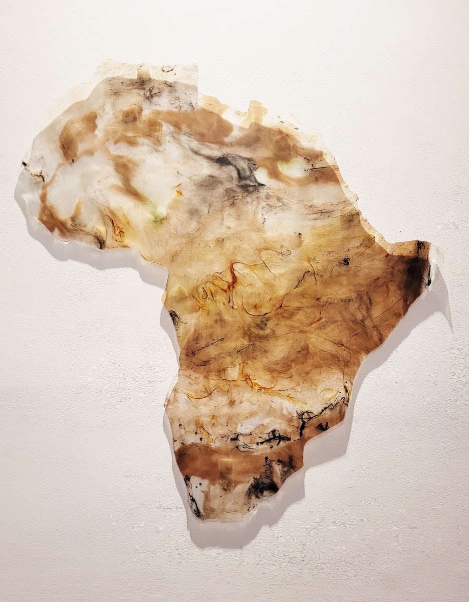 Africa Wall Sculpture by Tracy Murrell 