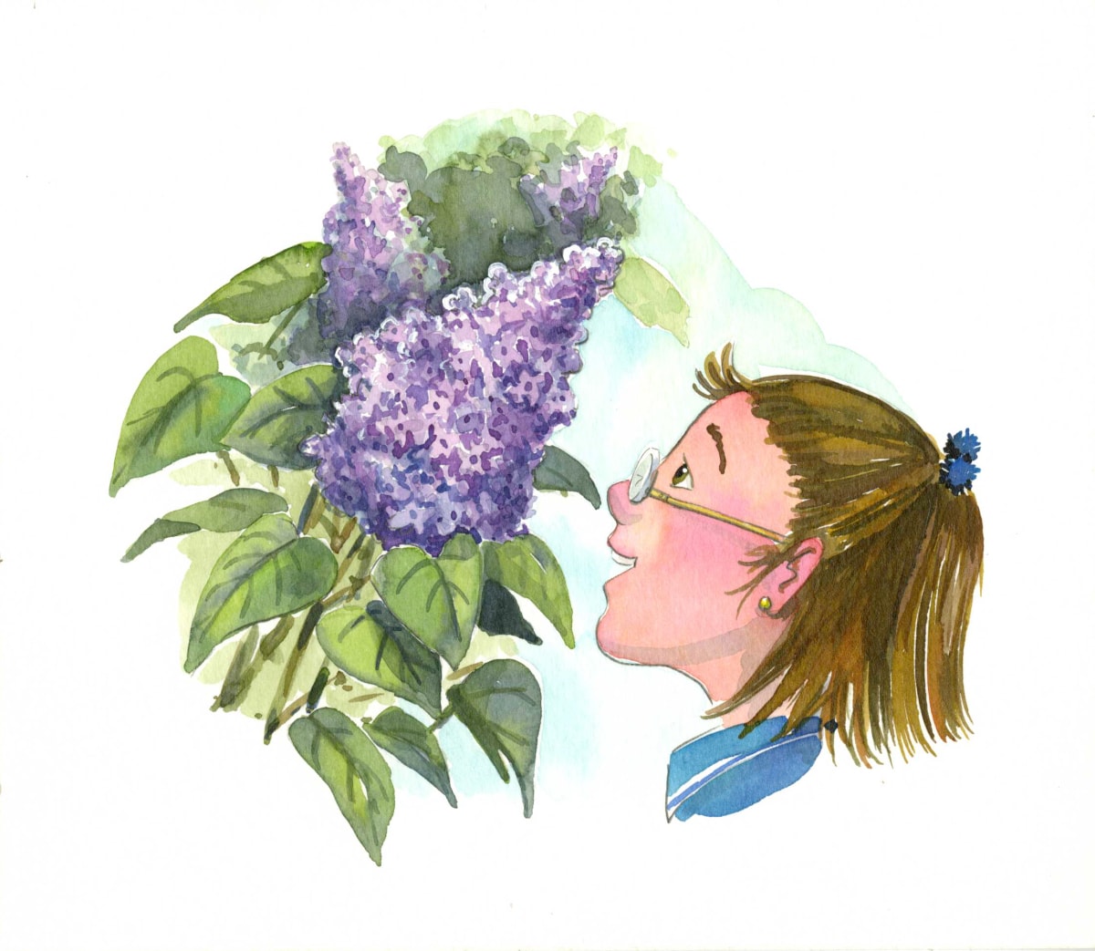 Spring Lilacs, Image 1.