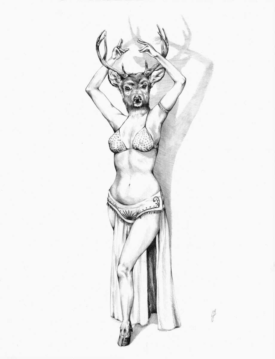 Deer, Furlesque by Joy N. Taylor 