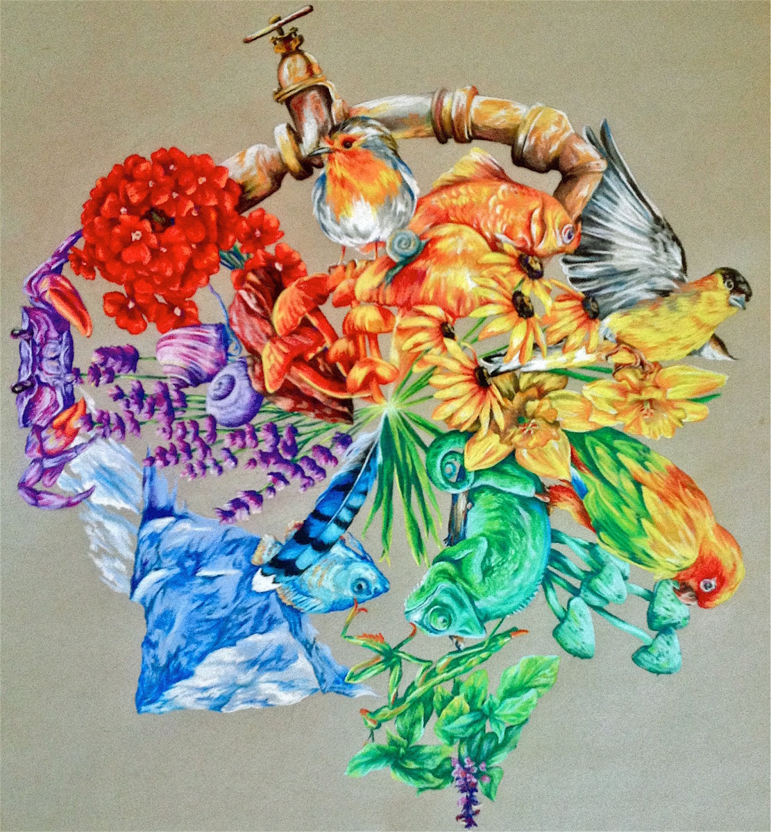 Mandala by Joy N. Taylor 