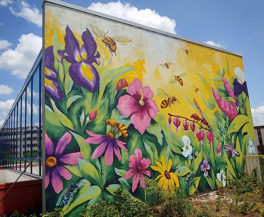Pollinator Mural, Image 1.
