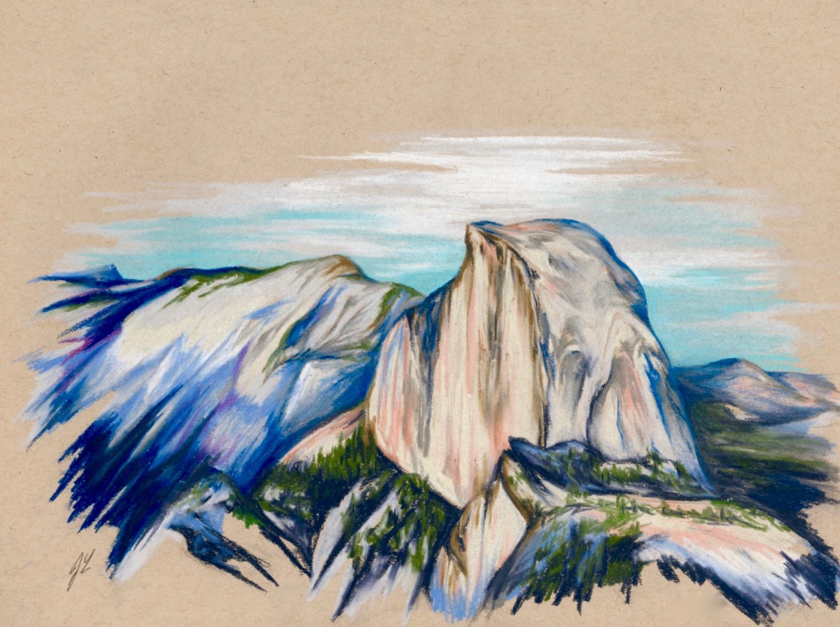 Half Dome, Little Big Wall by Joy N. Taylor 