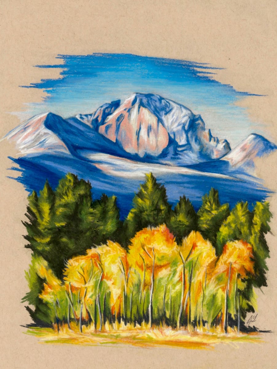 Longs Peak, Little Big Wall by Joy N. Taylor, Image 1.
