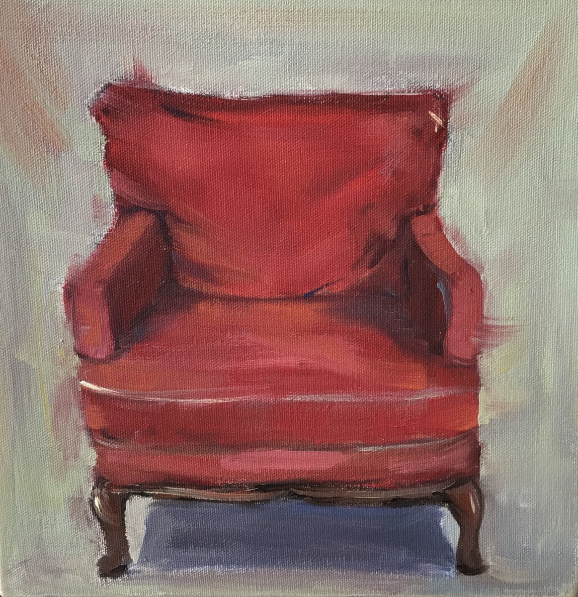 Red Chair by ann currey 