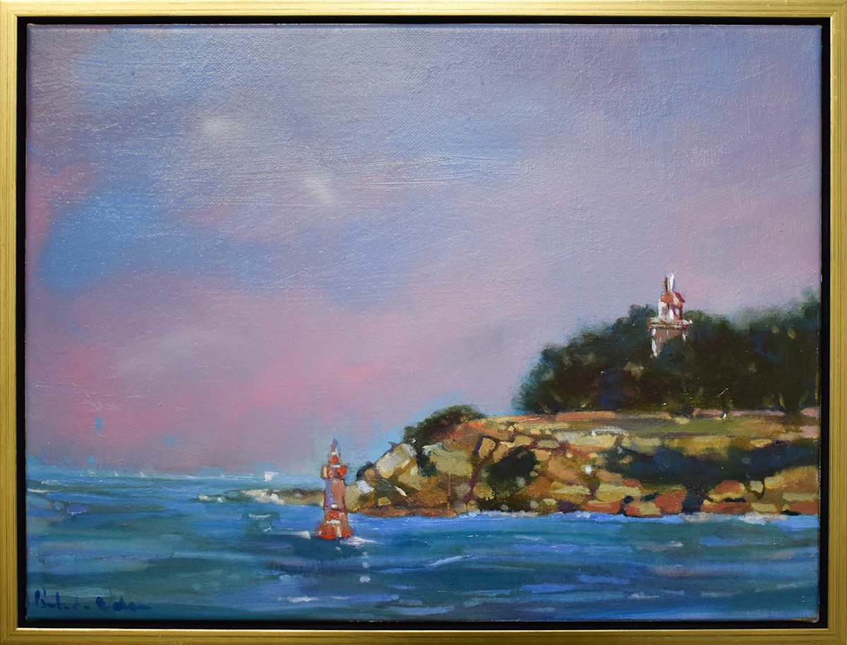 Glimpse of Hornby Lighthouse by Belinda Wilson, Image 2.
