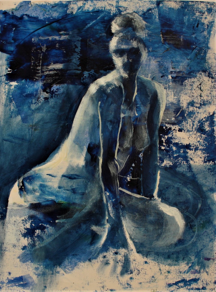 Femme bleu by Danielle Doucet, Image 1.