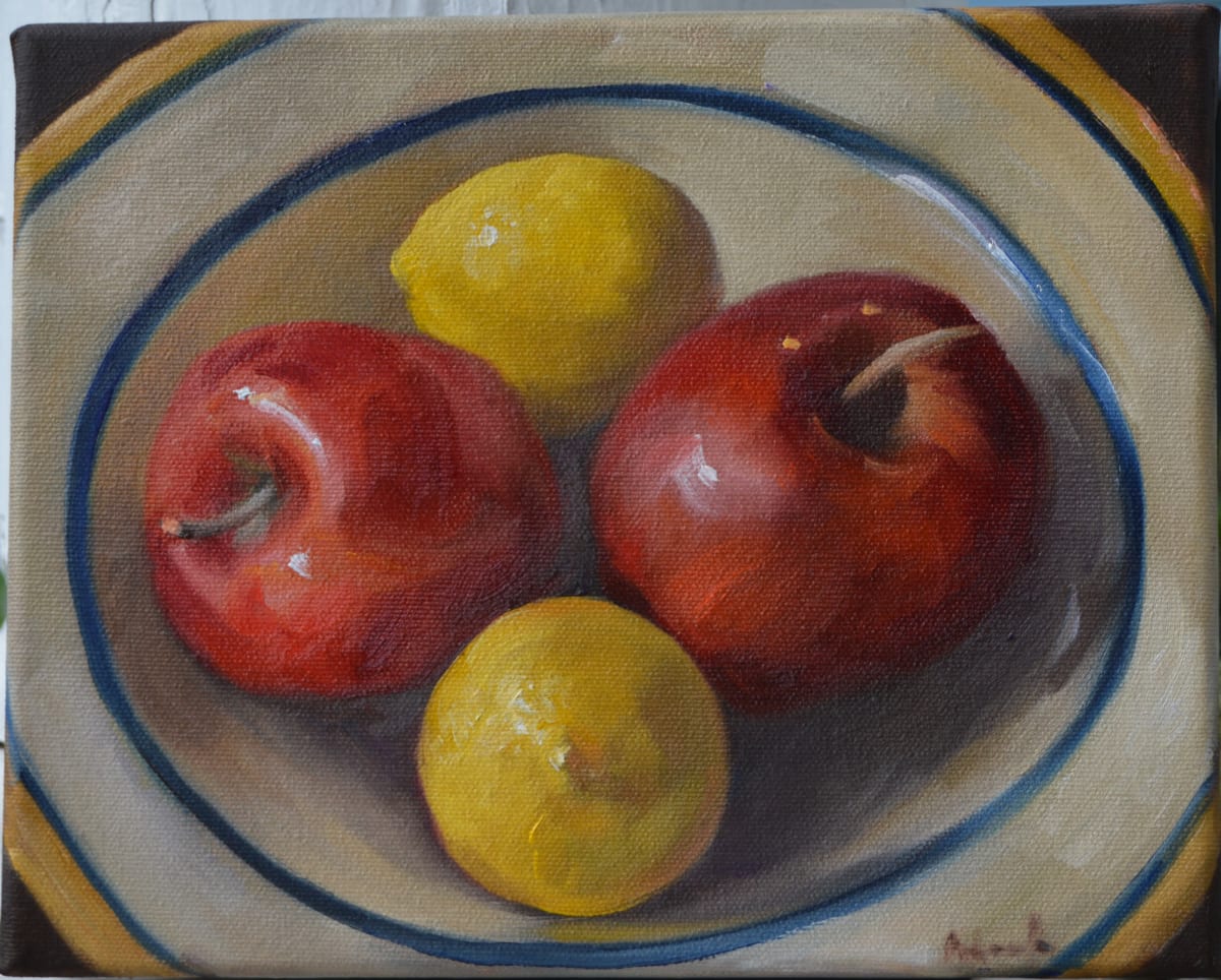 Apples and Lemons by Rosemarie Adcock 