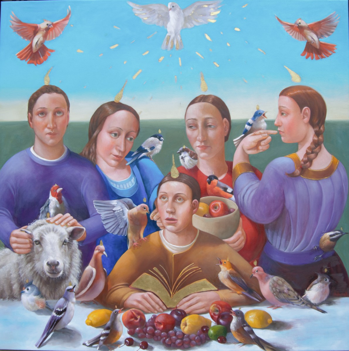 The Pentecost by Rosemarie Adcock 