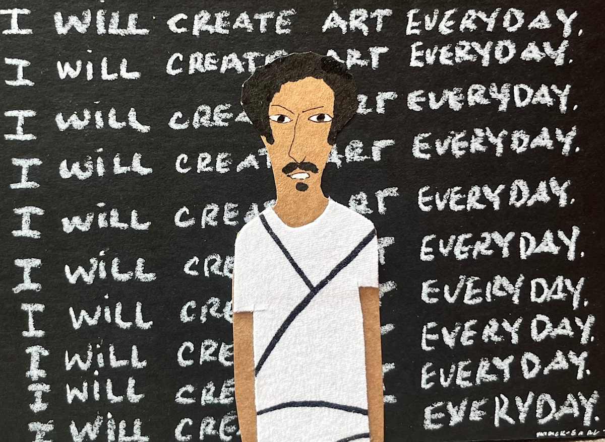 BLACKBOARD by Patrick-Earl Barnes, Image 1.