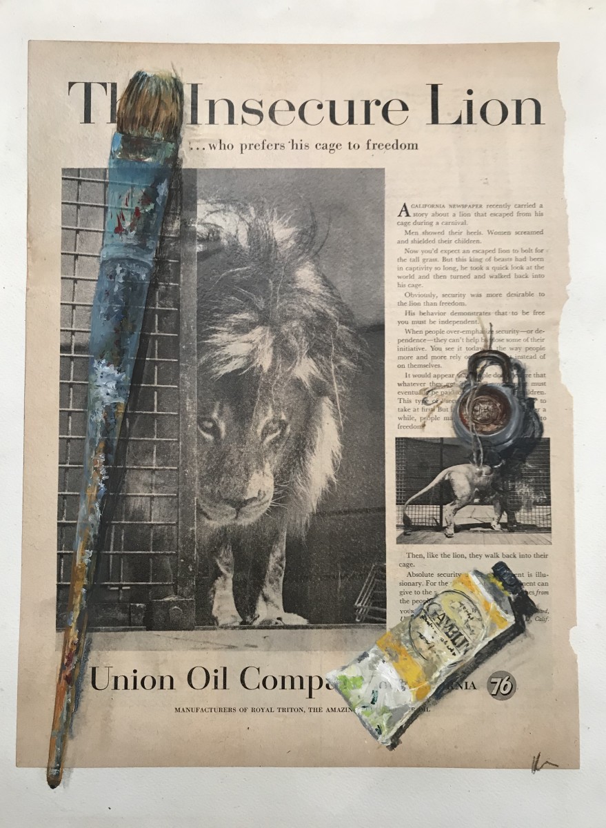 The Insecure Lion by Krista Machovina 
