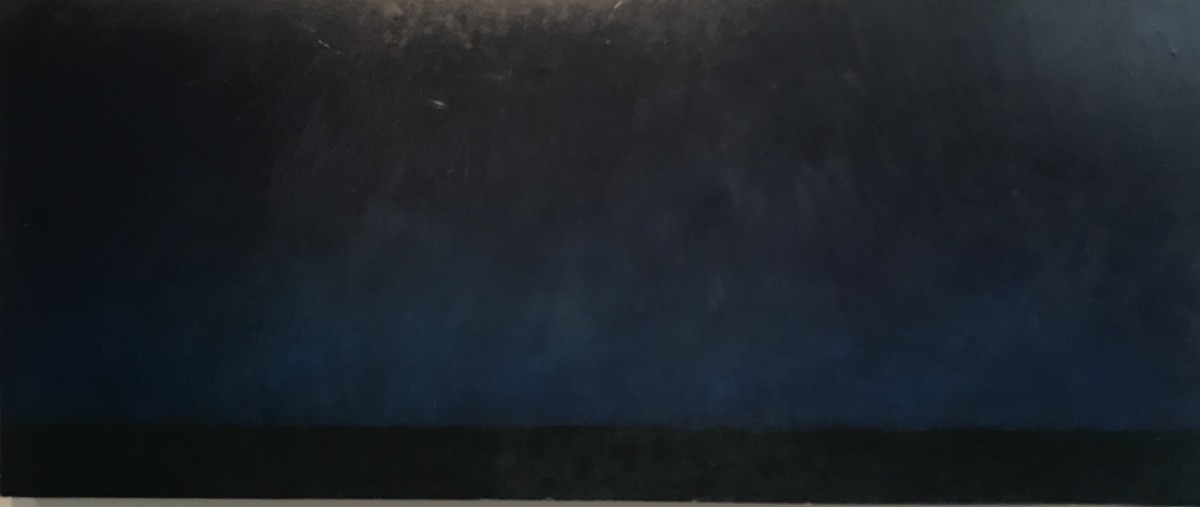 Sea at Night by Krista Machovina 