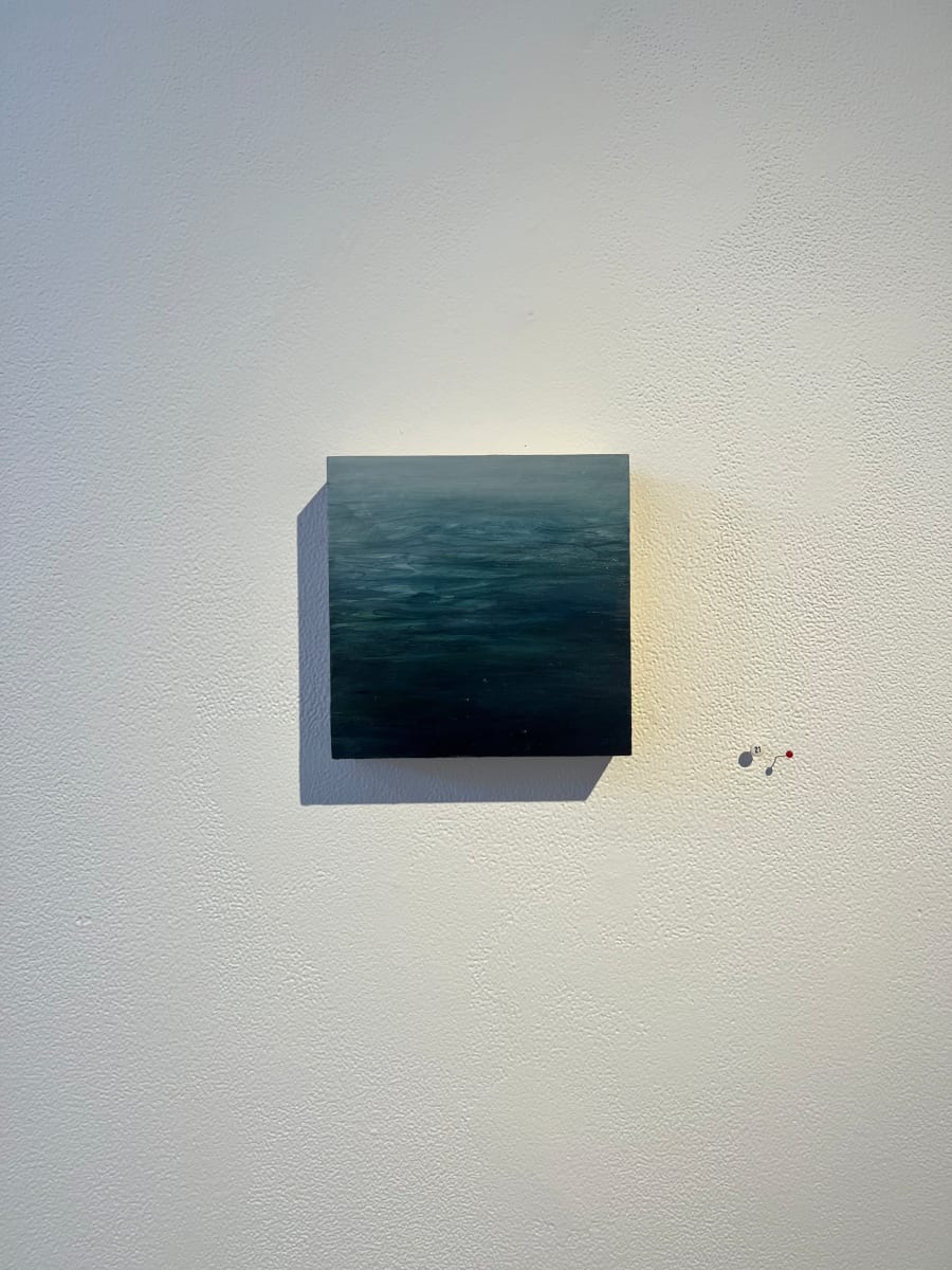 Grey Green Silky Sea by Krista Machovina 