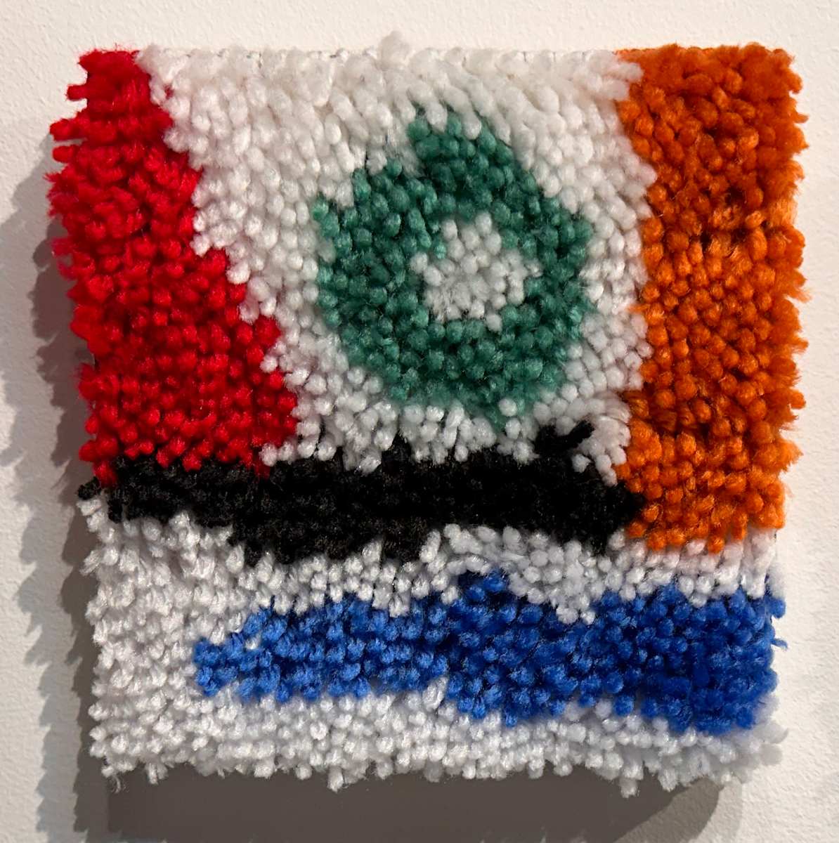 Abstract Latch Hook #1 by Melanie Mandl, Image 11.