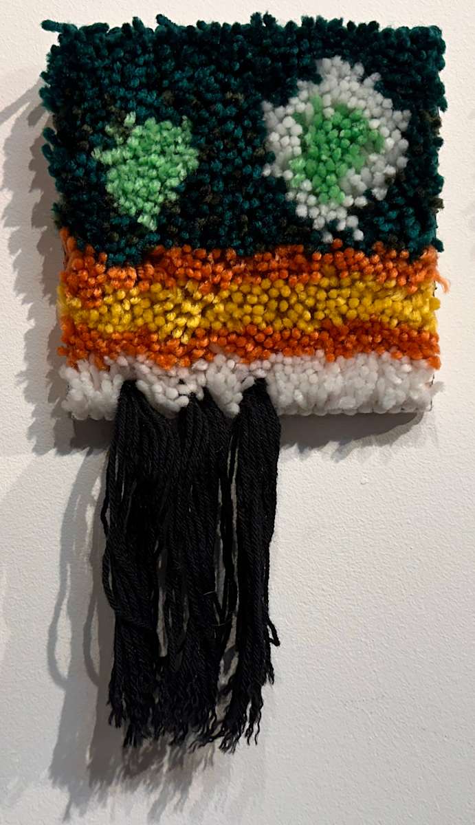 Abstract Latch Hook #2 by Melanie Mandl 