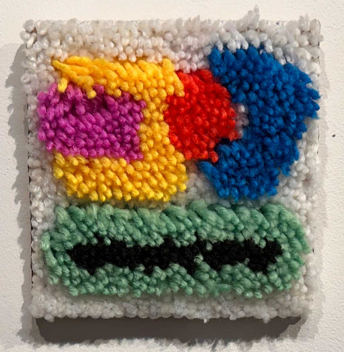 Abstract Latch Hook #3 by Melanie Mandl 