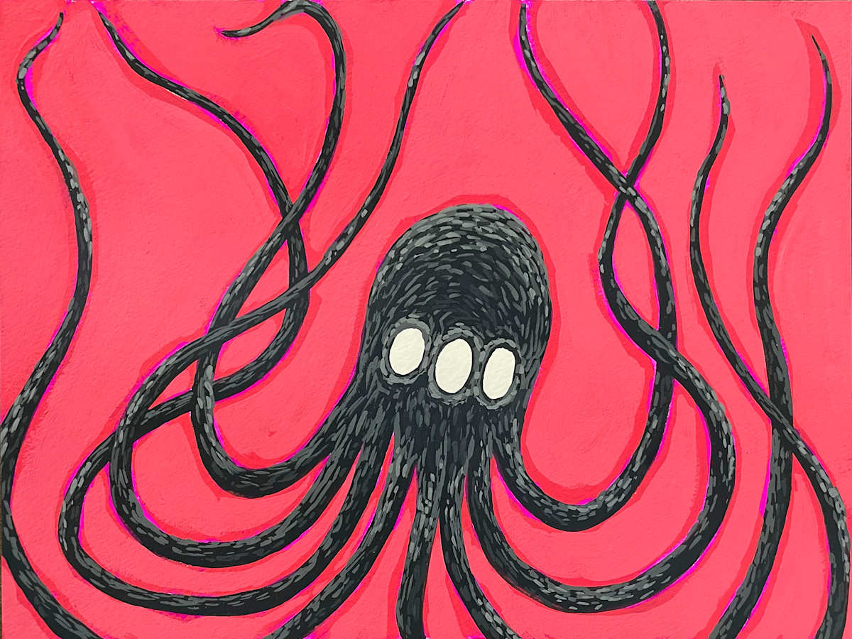 Red Octo Study by Melanie Mandl, Image 13.