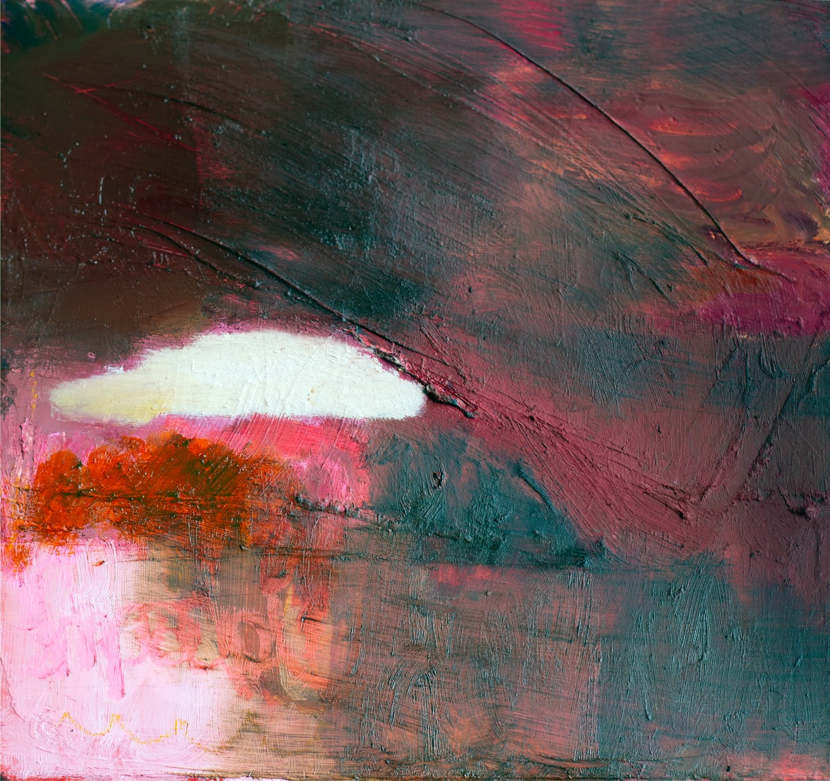 Cherry Blossom at Night by Maria Pierides 