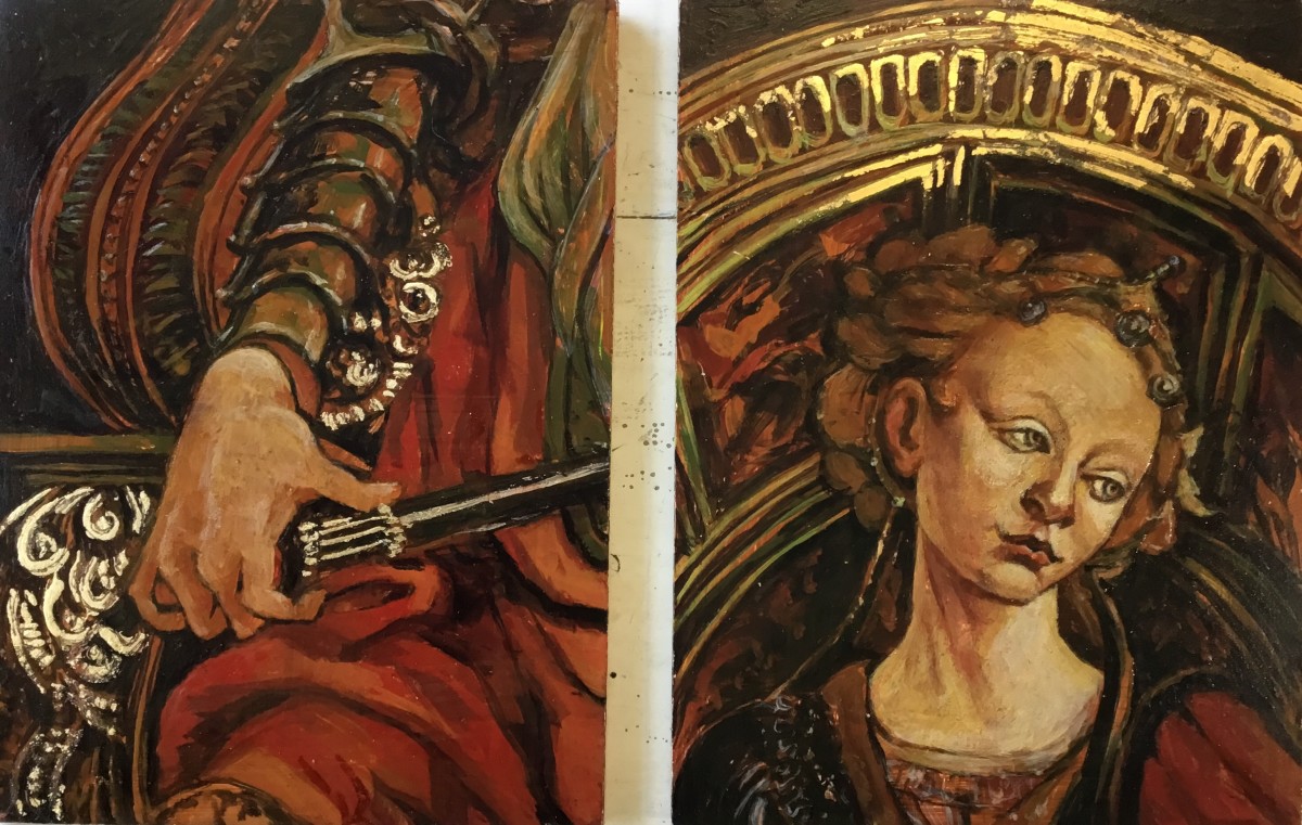 Botticelli’s Fortezza diptych by Josephine Josephsen 