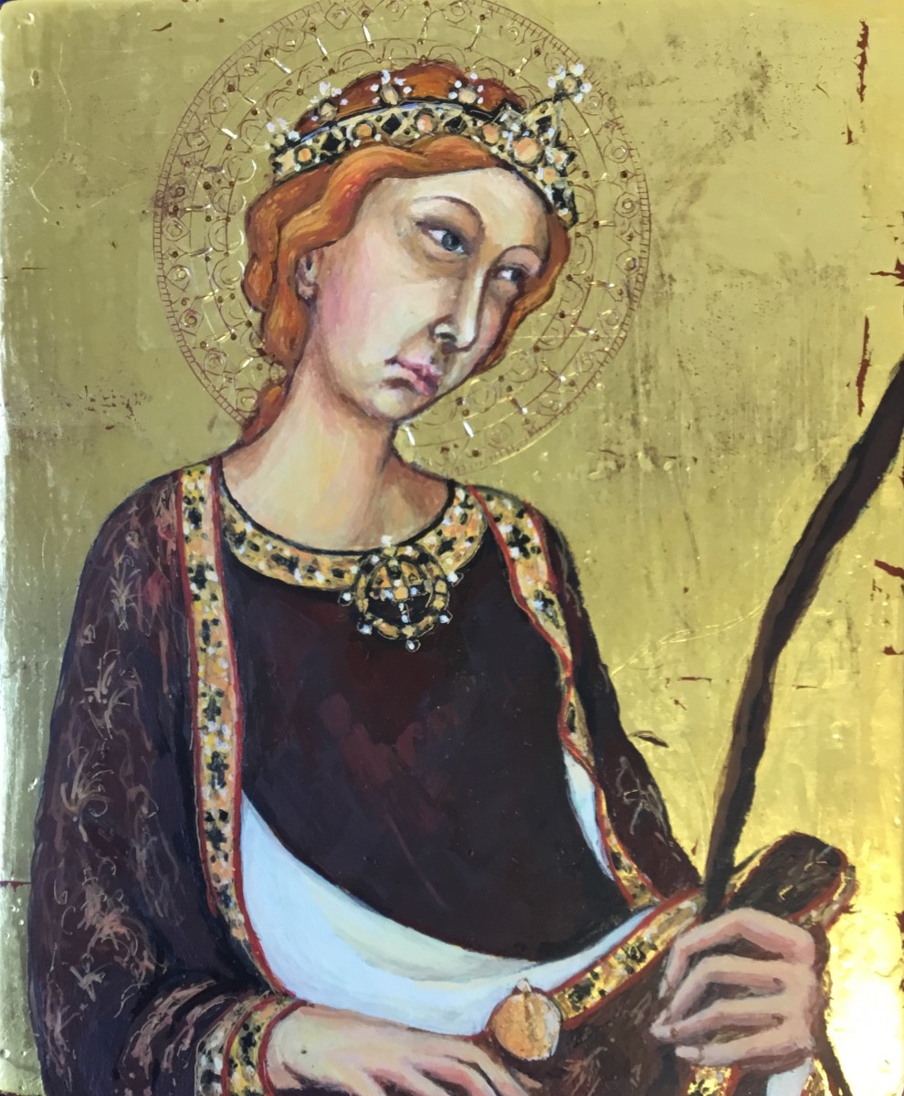 Simone Martini's Martire by Josephine Josephsen 