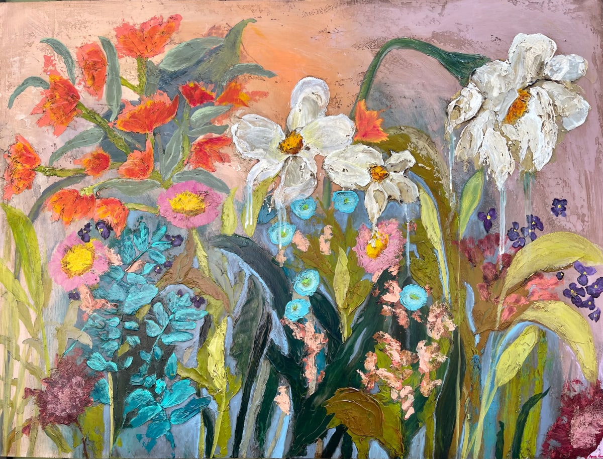 Spring Flowers by Anne Hempel 
