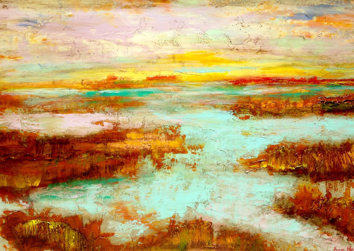 Bayside Sunset by Anne Hempel 