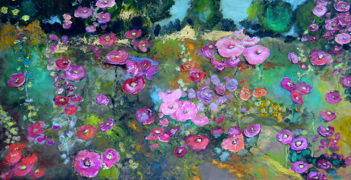 Drenching with Poppies by Anne Hempel 