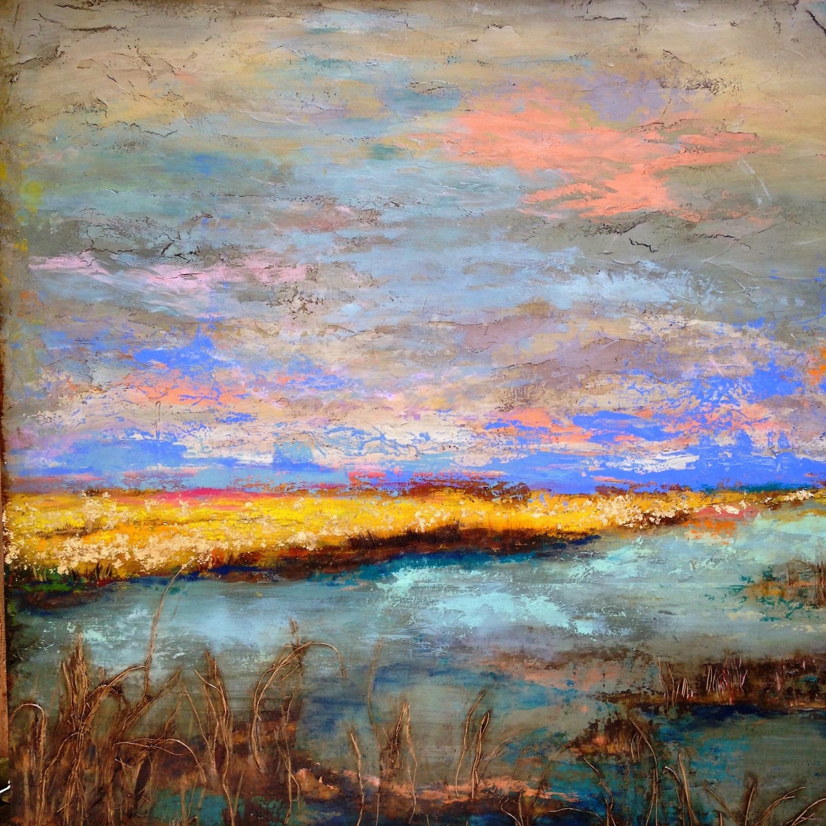 Golden Grasslands by Anne Hempel 