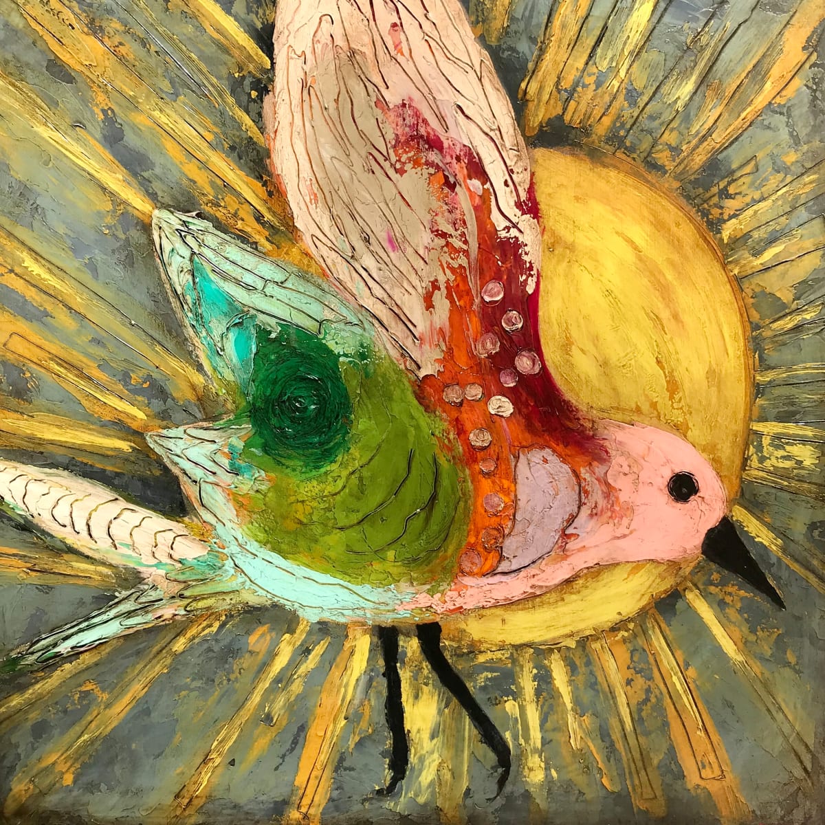 Bird and Sun by Anne Hempel 