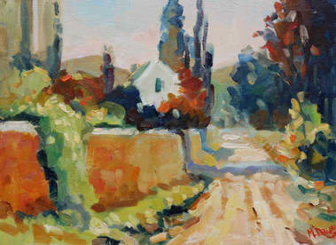 In a Karoo Village by Malcolm Dewey 