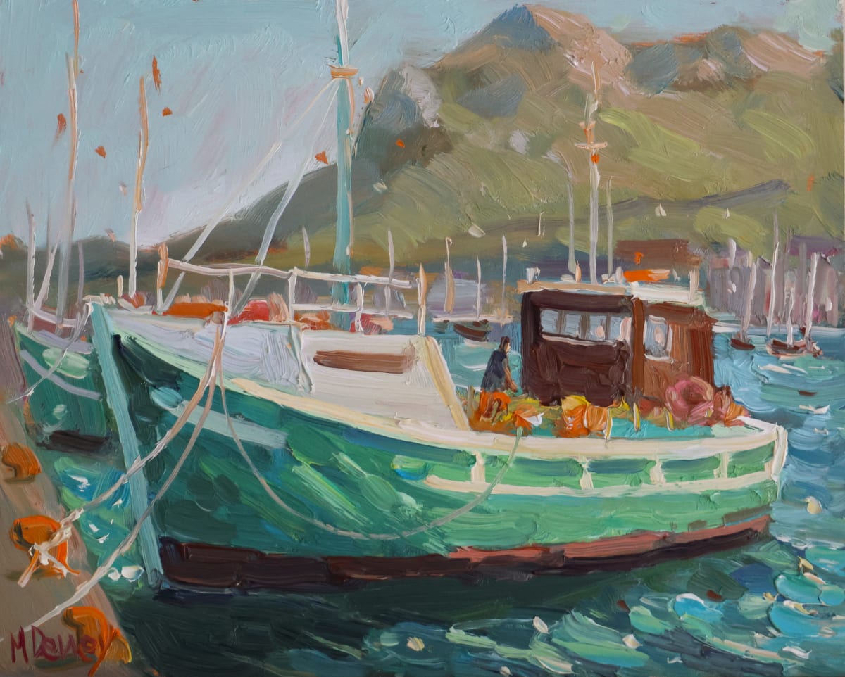 Cape FIshing Boat by Malcolm Dewey 