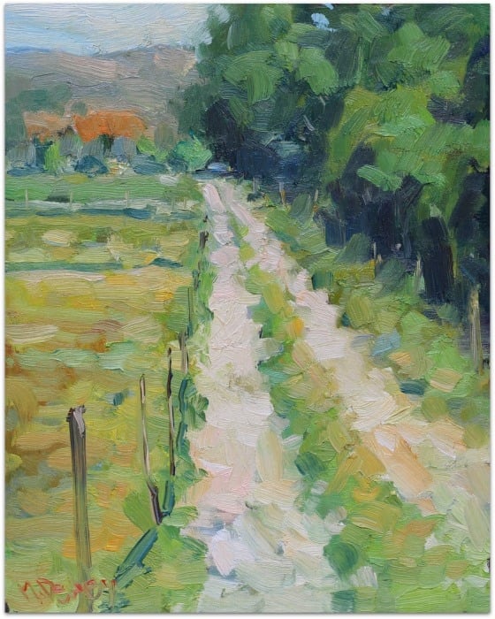 Farm Road by Malcolm Dewey 