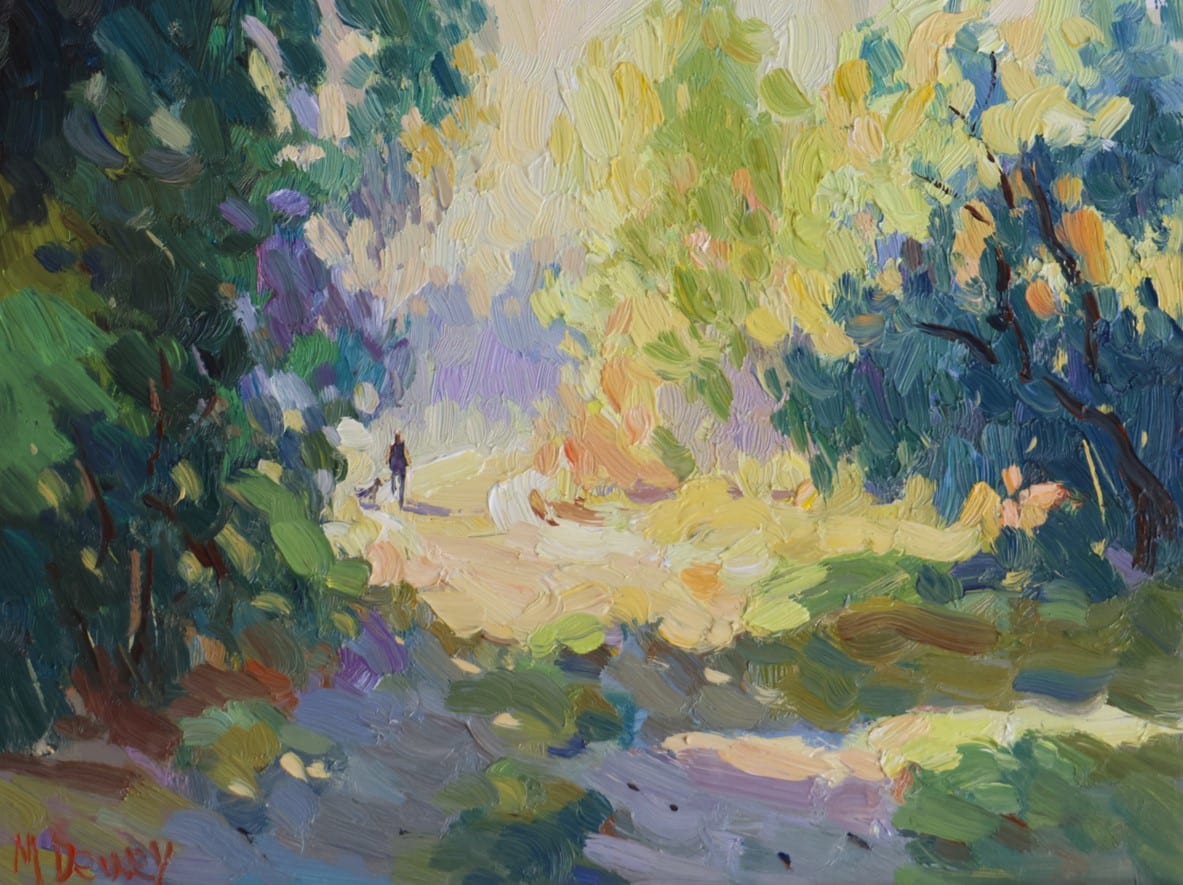 Afternoon Walk by Malcolm Dewey 