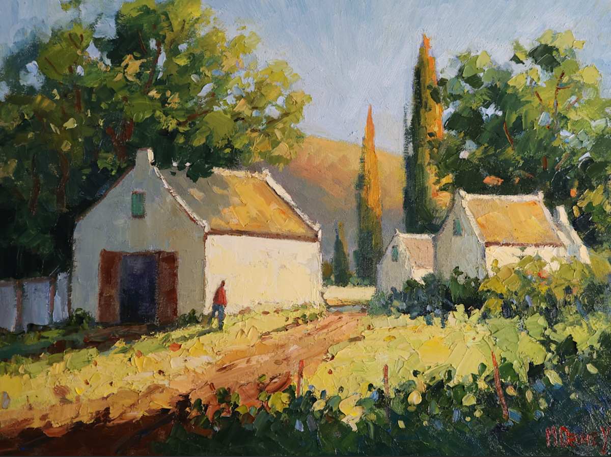 Cape Farmyard by Malcolm Dewey 