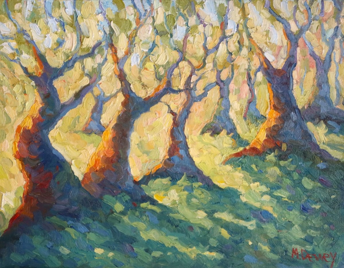 Dancing Olive Trees by Malcolm Dewey 