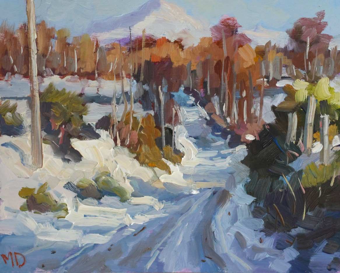 Irish Winter by Malcolm Dewey 