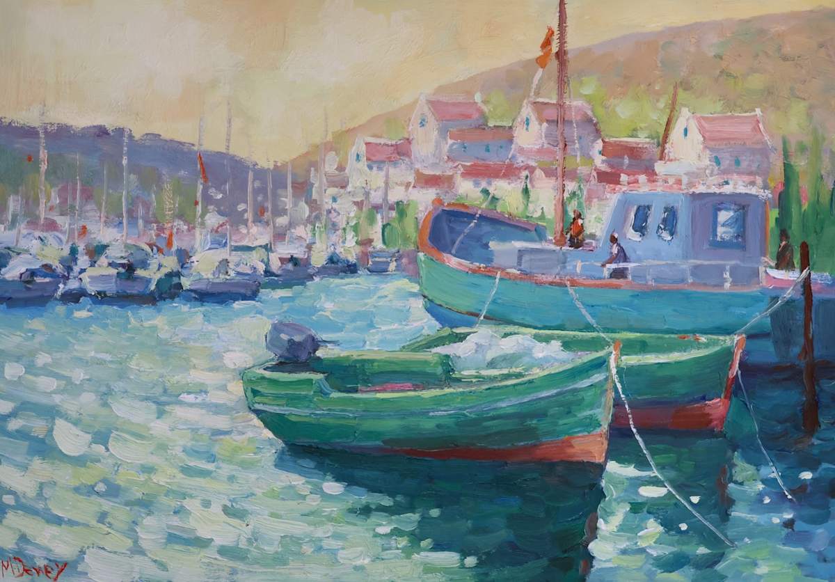 Old Harbor by Malcolm Dewey 