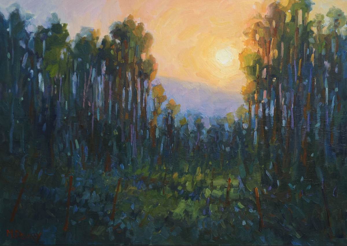 Sunset by Malcolm Dewey 