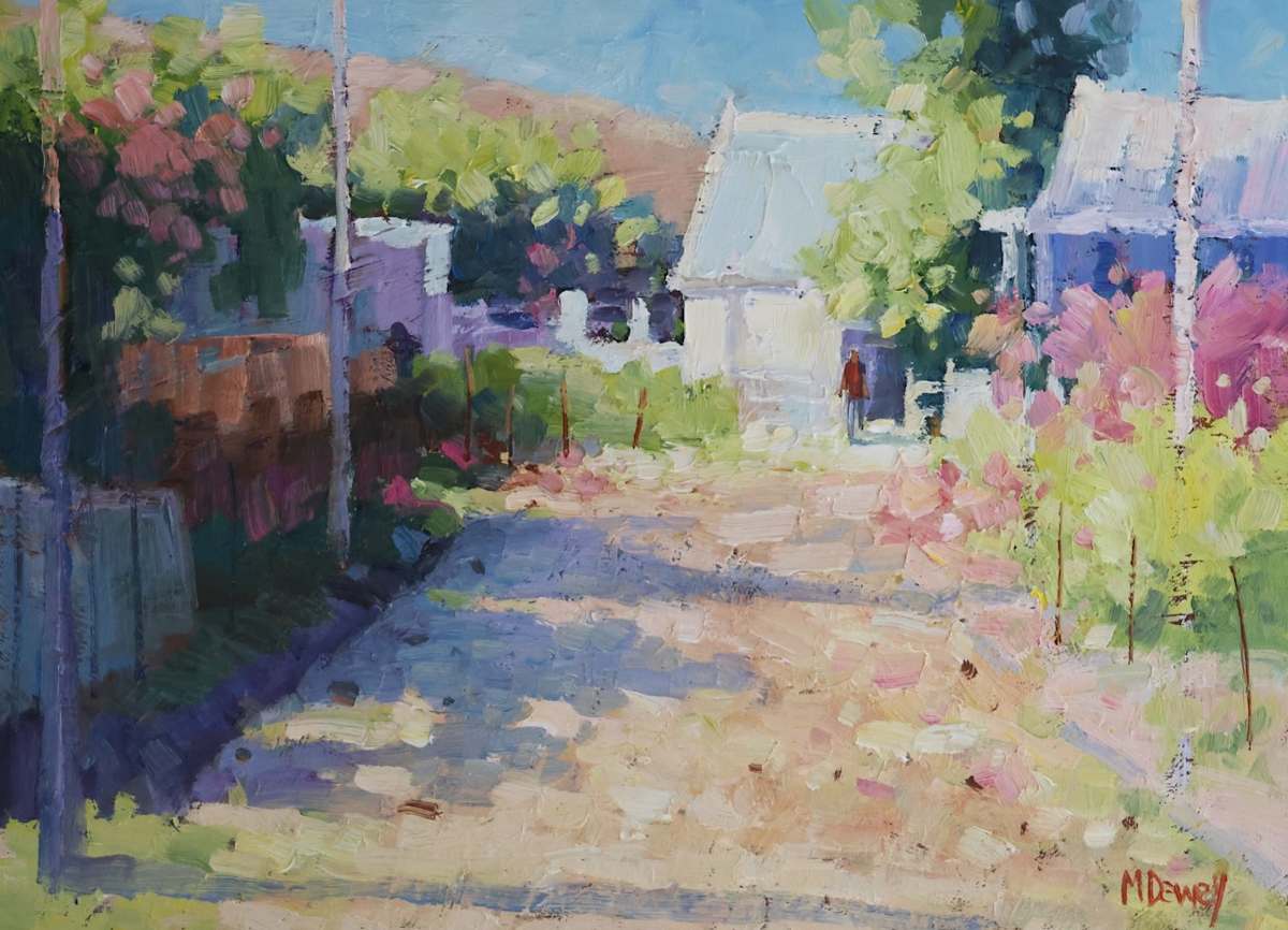 Spring Morning Light by Malcolm Dewey 