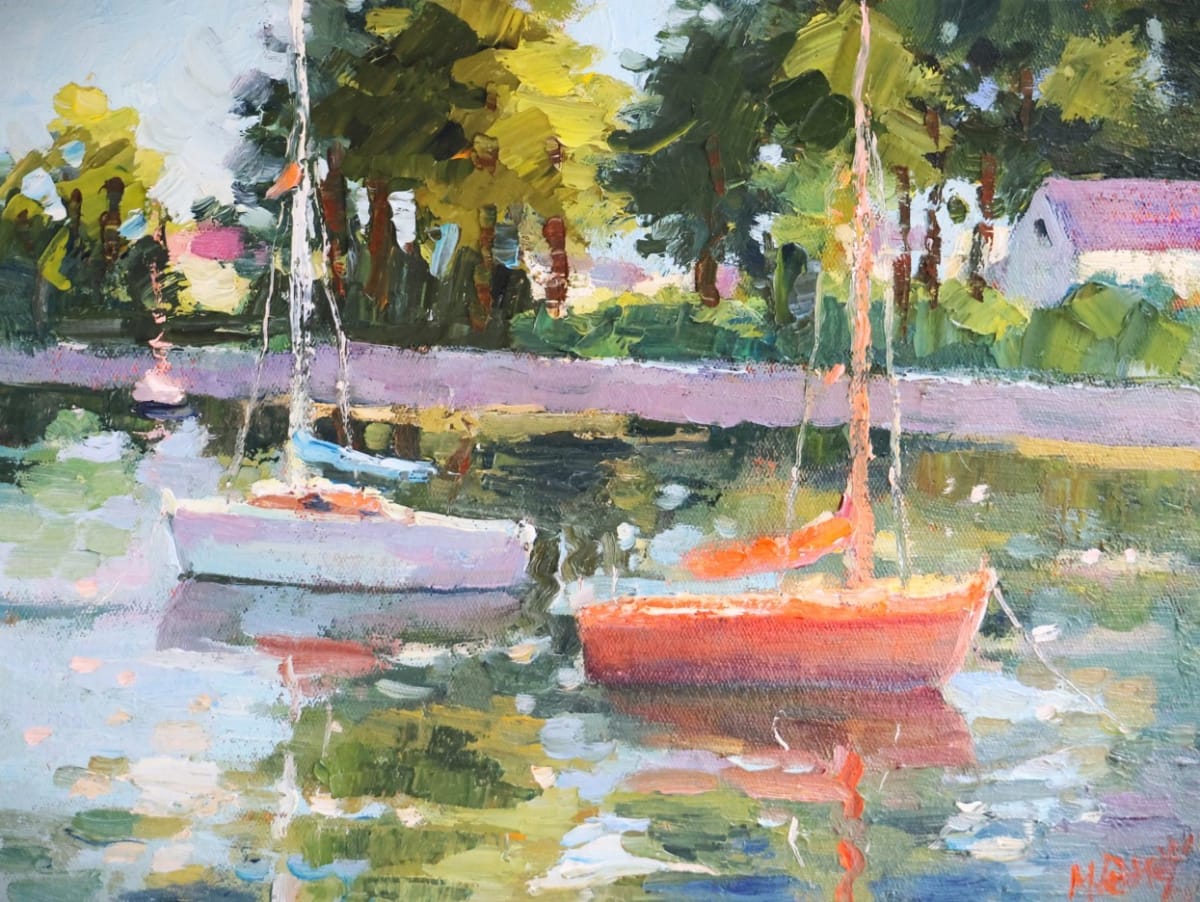 Summer Sailing by Malcolm Dewey, Image 1.