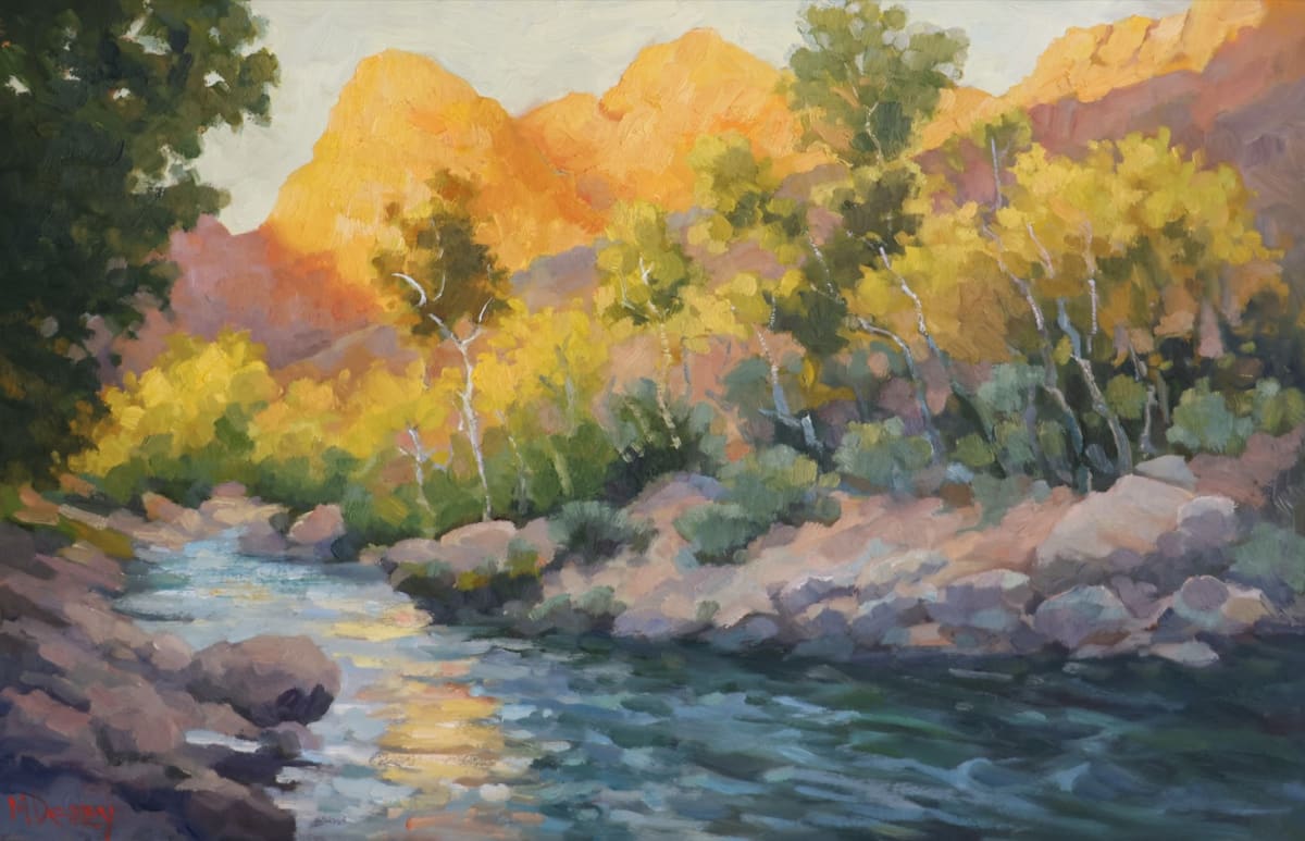 Sunset Valley by Malcolm Dewey 